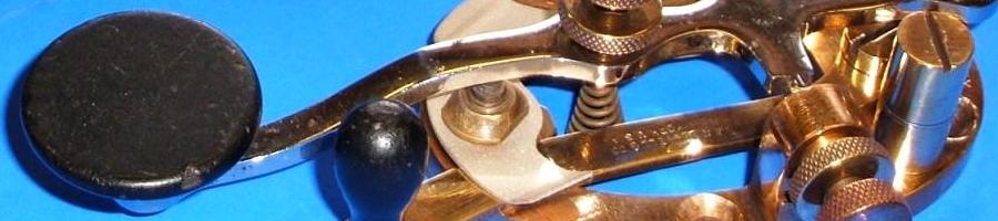 Before the phone header image showing part of a J H Bunnell Morse Key