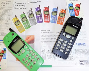 Nokia 5110 and their Xpress-on changeable covers