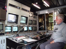 Control desk inside North 3