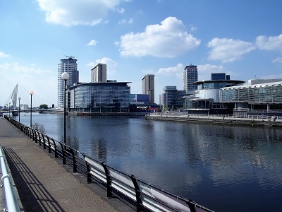 Photograph of MediaCityUk, Salford, UK