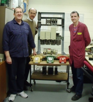 Picture showing the project team comprising Andy Simmons, Nigel Linge and Michael Clegg